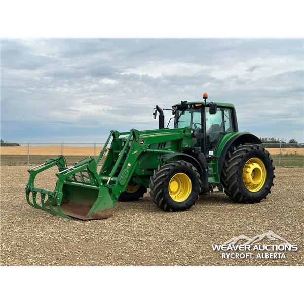 2016 JOHN DEERE 6175M MFWD TRACTOR