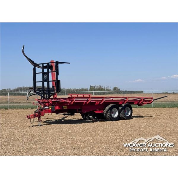 2015 ANDERSON TRB-2000 T/A 24FT. BALE WAGON