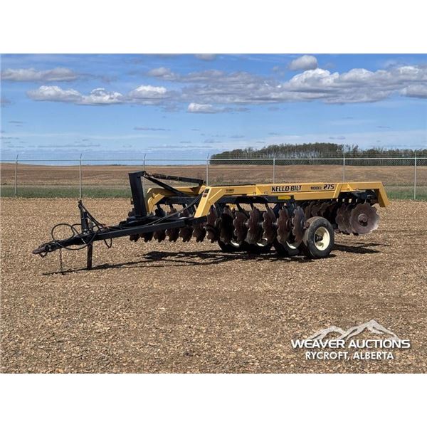 KELLO-BILT 275-2726B 12 FT. OFFSET DISC