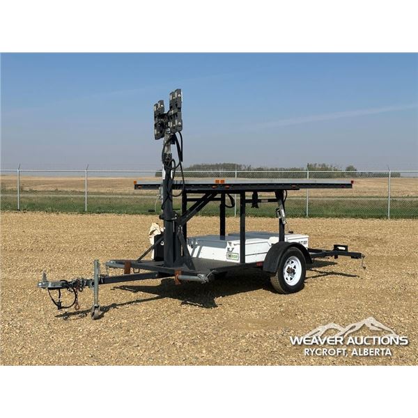 2012 WANCO S/A PORTABLE SOLAR LIGHT TOWER