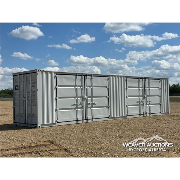 2024 8 X 40 FT. MULTIDOOR SHIPPING CONTAINER