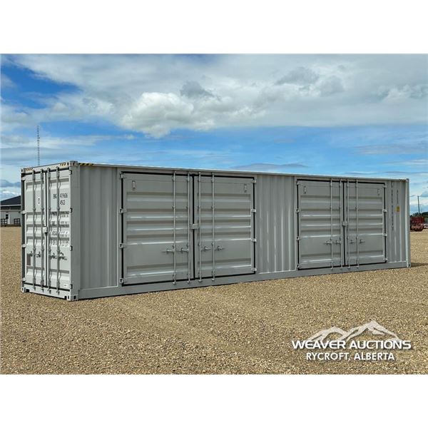 2024 8 X 40 FT. MULTIDOOR SHIPPING CONTAINER