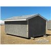 Image 4 : 10 X 16 FT. SHED ON SKIDS