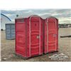 Image 2 : (2) PORTABLE WASHROOMS