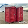 Image 2 : (2) PORTABLE WASHROOMS