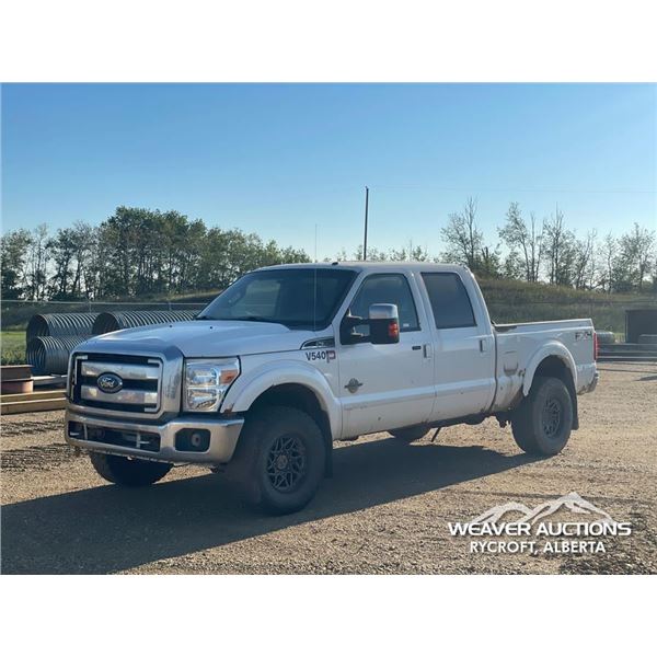 2011 FORD F350 CREW CAB PICKUP