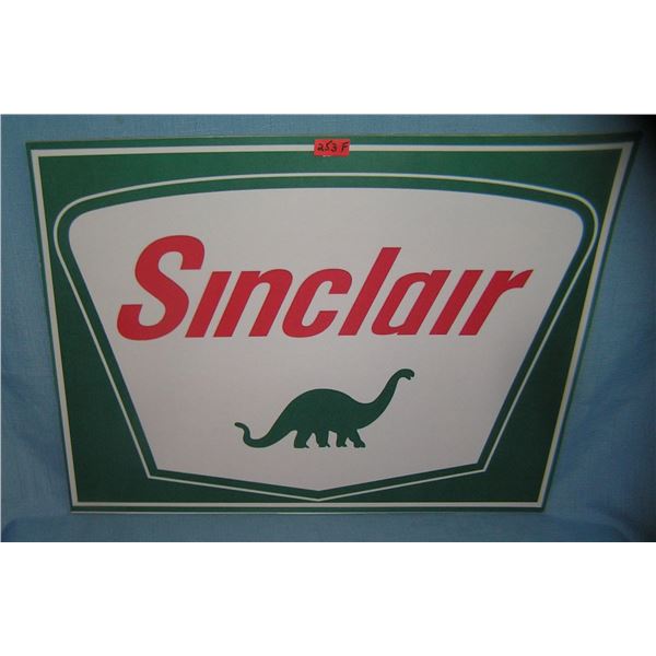 Sinclair gas and oil company retro style advertising sign