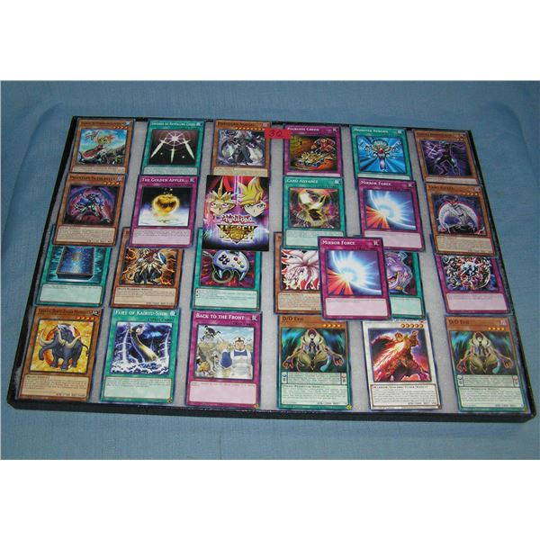 Group of vintage Yu-Gi-Oh! Collector cards
