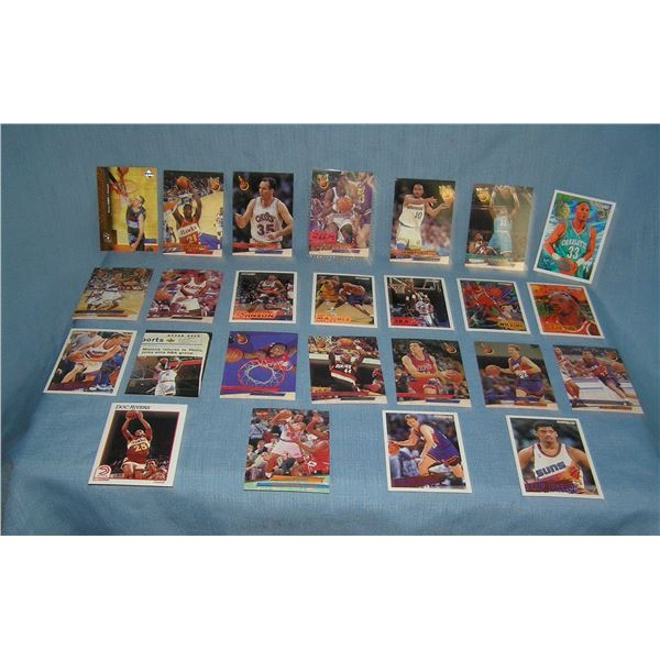 Large collection of vintage all star basketball cards