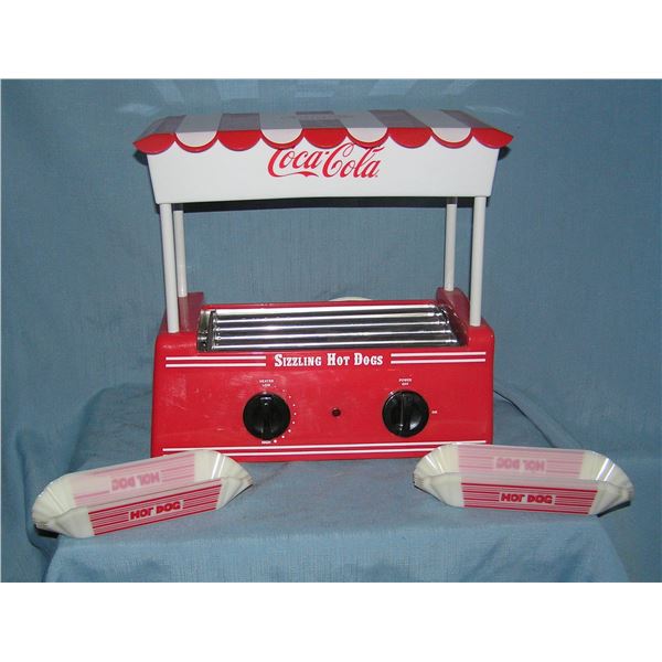Coca Cola sizzling hot dog cooker