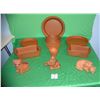 Image 1 : Collection of terra cotta earthenware pieces