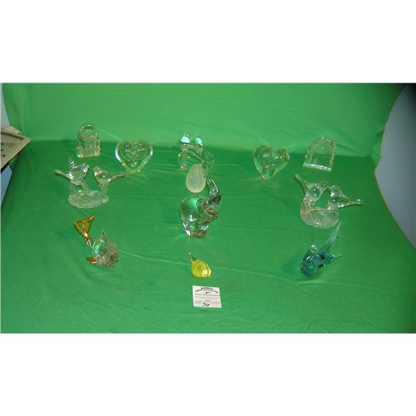 Large collection of collectible paper weights