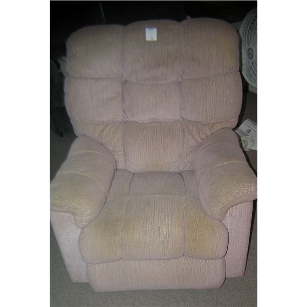 Modern Lazy Boy style reclining arm chair