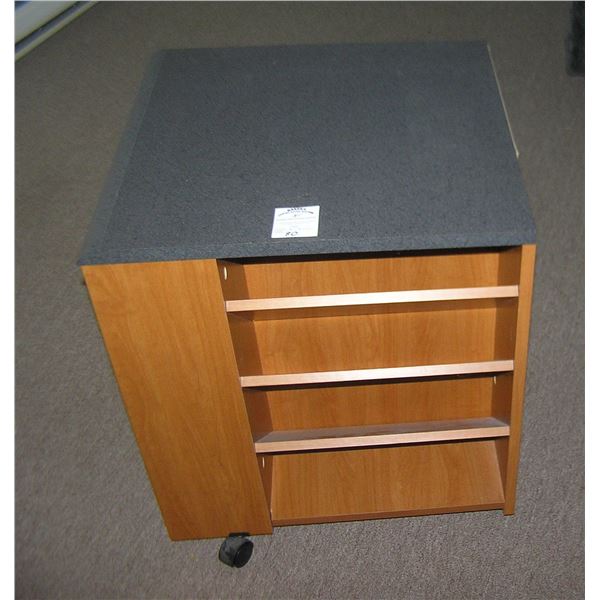 Maple entertainment stand