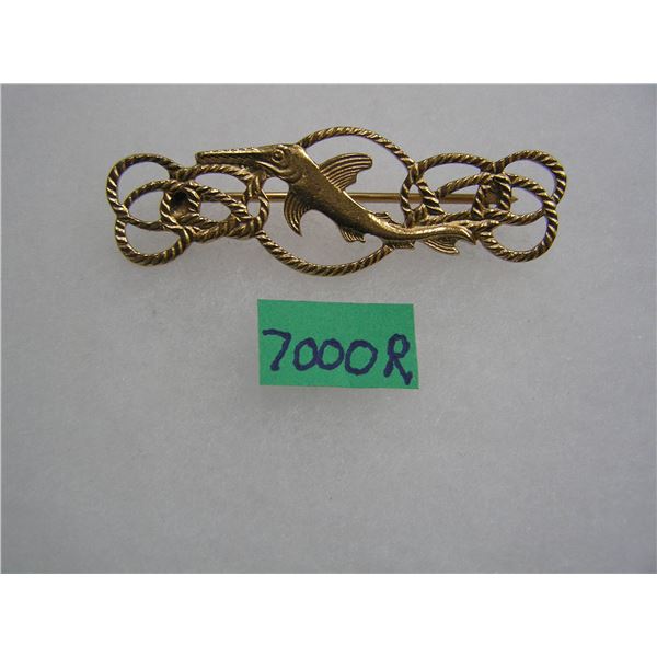 German combat battle badge in gold