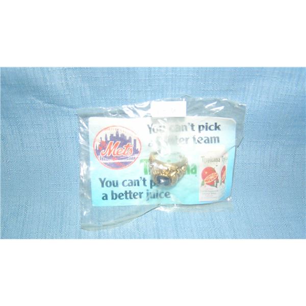 1986 NY Mets World Series ring