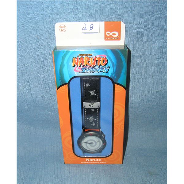 Naruto Shippuden collectible analog watch