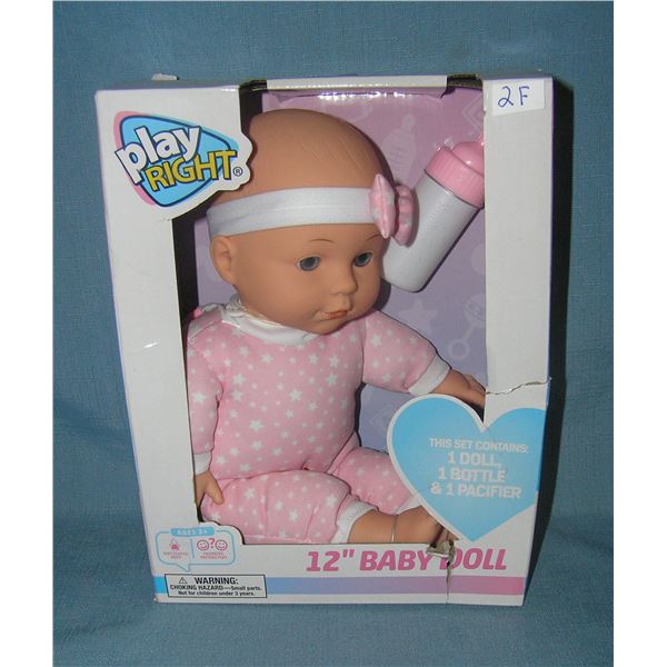 12 inch baby doll with original box