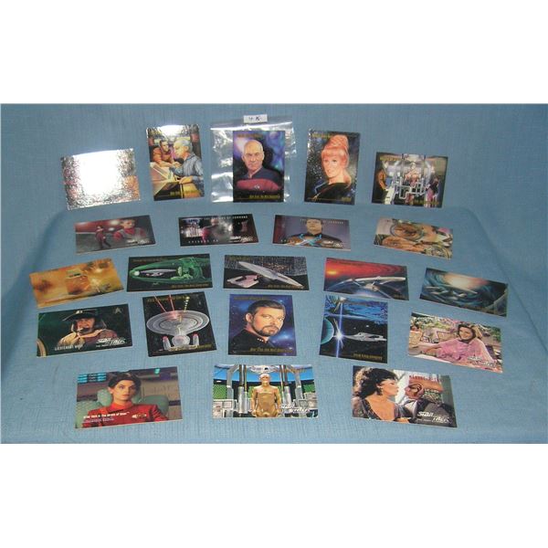 Star Trek 1979 group of collector cards