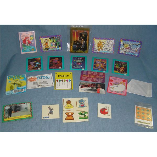 Misc. group of collector cards