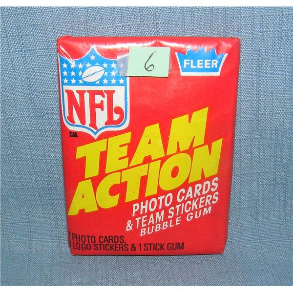 1983 Fleer football wax pack