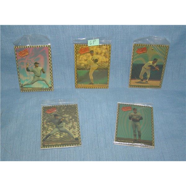Factory sealed Nolan Ryan card packs group of 5