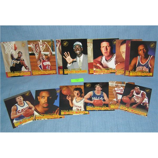 1995 NBA draft picks rookie card set