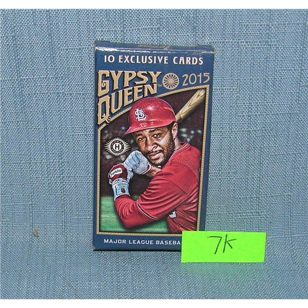 Gypsy Queen 2015 throwback card set with box
