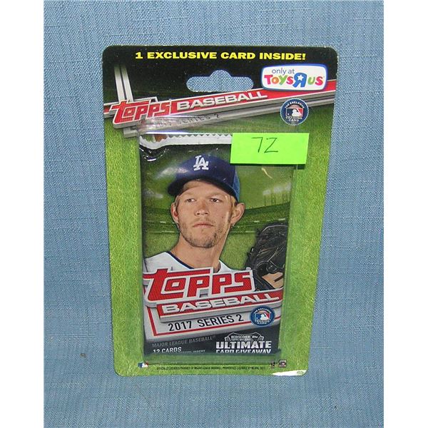 Topps 2017 rack pack