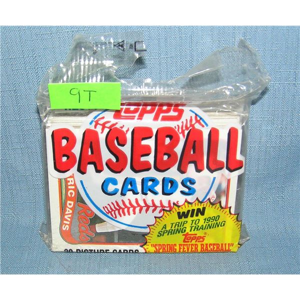 Topps factory sealed cello jumbo pack