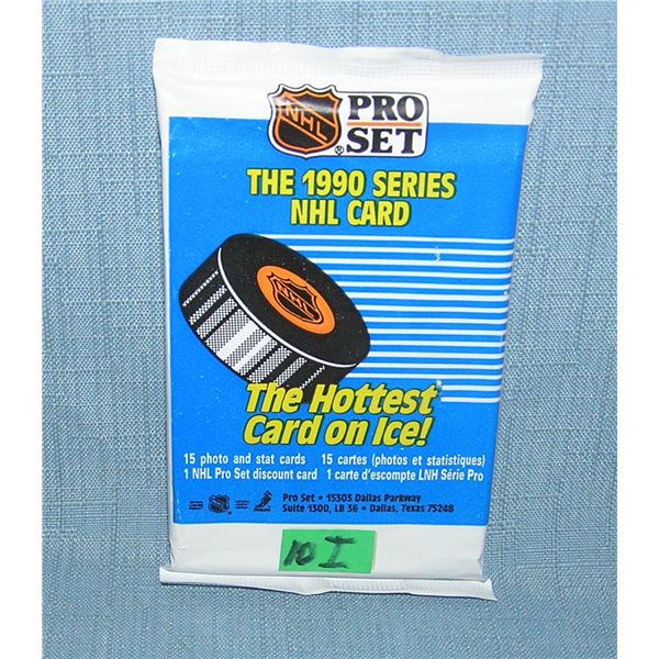 Pro set factory sealed card pack