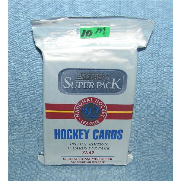 Score factory sealed oversized hockey pack