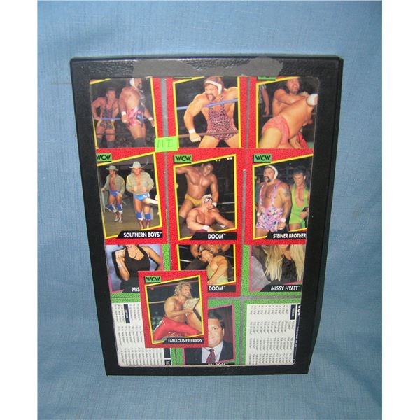 WCW Wrestling all star cards