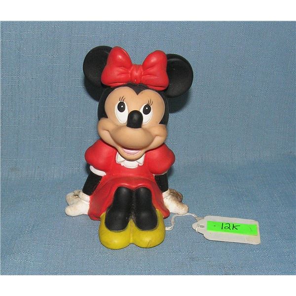 Seated Minnie Mouse squeeze toy