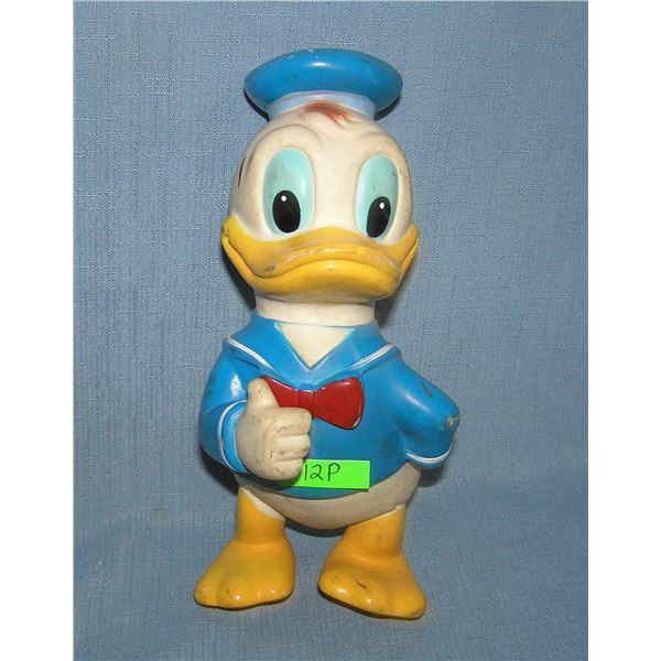 9 inch vintage Donald Duck squeeze toy