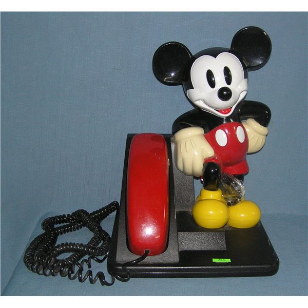 Mickey Mouse figural telephone