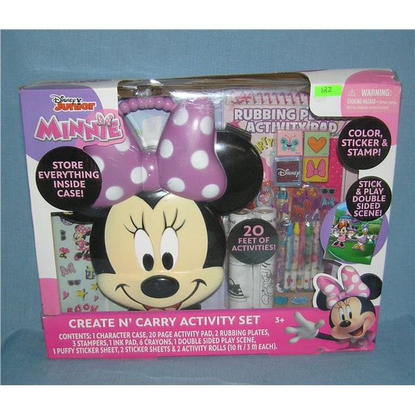 Minnie Mouse activity play set with original box