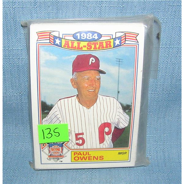 Topps 1984 all star set