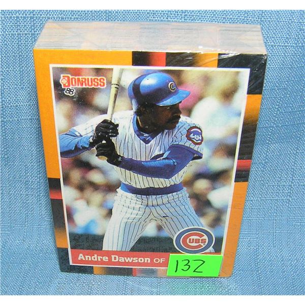 Donruss 1988 all star baseball card set picturing Andre Dawson