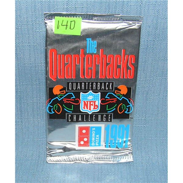 Upper Deck 1991 football all star quarter back set