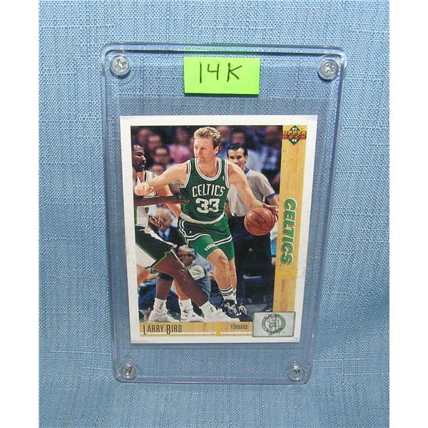 Larry Bird all star basketball card