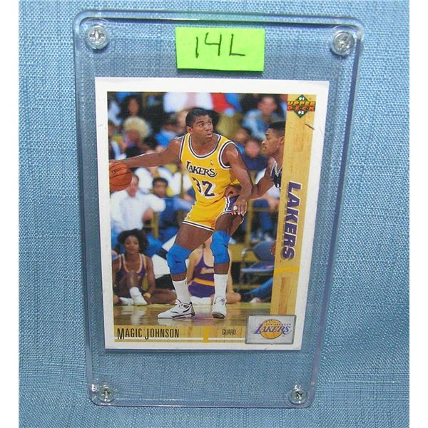 Magic Johnson all star basketball card