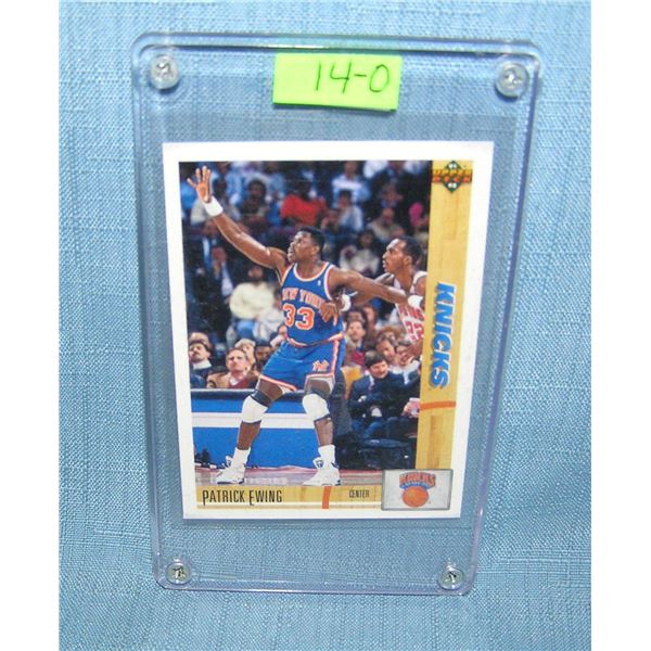 Patrick Ewing all star basketball card