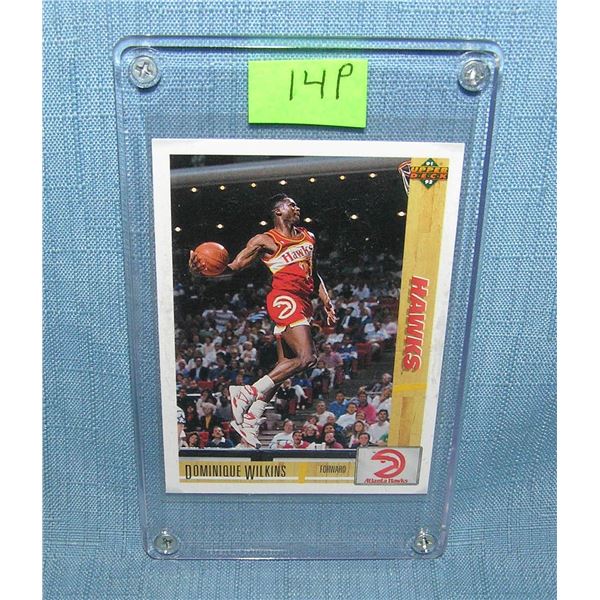 Dominique Wilkins all star basketball card