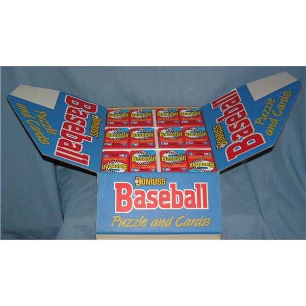Donruss factory packed case of baseball cards 1989