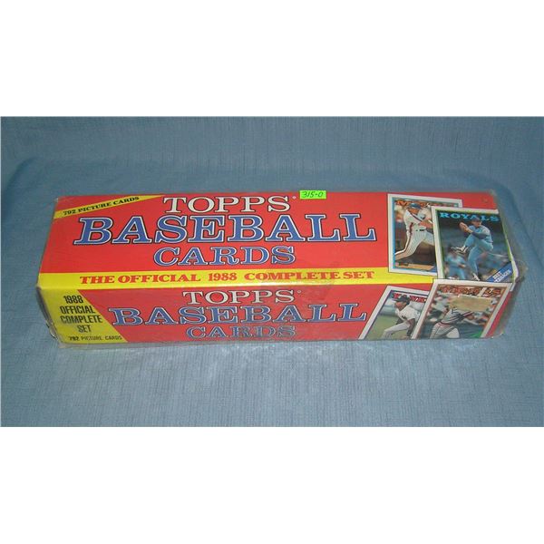 1988 Topps factory sealed baseball card set