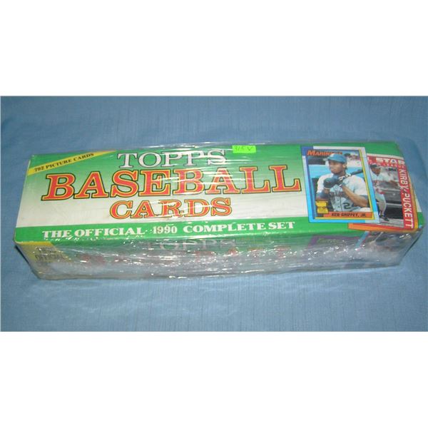 1990 Topps factory sealed baseball card set