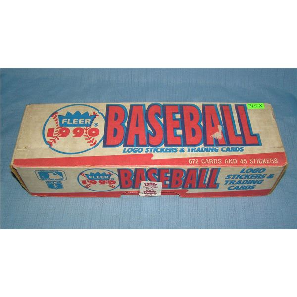 1990 Fleer factory sealed baseball card set