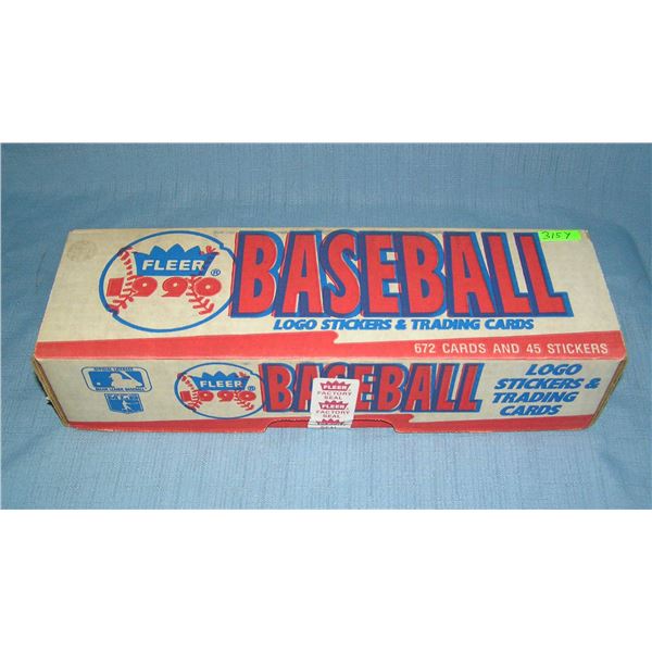 1991 Fleer factory sealed baseball card set