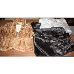 Box Lot of Misc. Furs